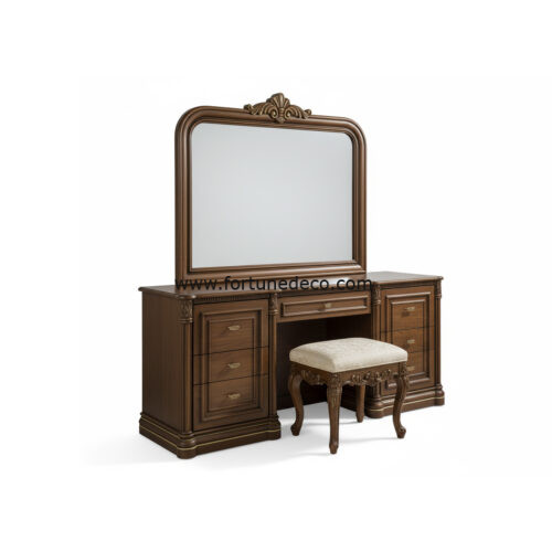 meja rias jati klasik nusantara