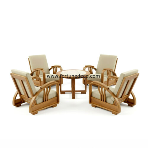 set tamu jati sedan klasik